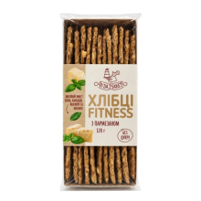 Хлібці Фітнес з пармезаном Ay da Baker 120 г