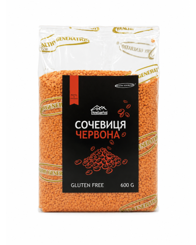 Сочевиця червона Healthy Generation 600 г