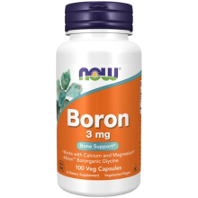 Now Foods Boron Бор 3 мг 100 vegcaps