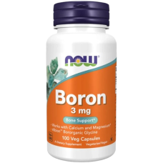 Now Foods Boron Бор 3 мг 100 vegcaps