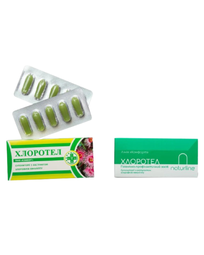 Свічки Хлоротел NaturLine 10 шт.