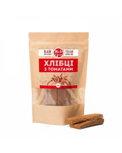 Хлебцы льняные с томатами Жива Кухня 100 г