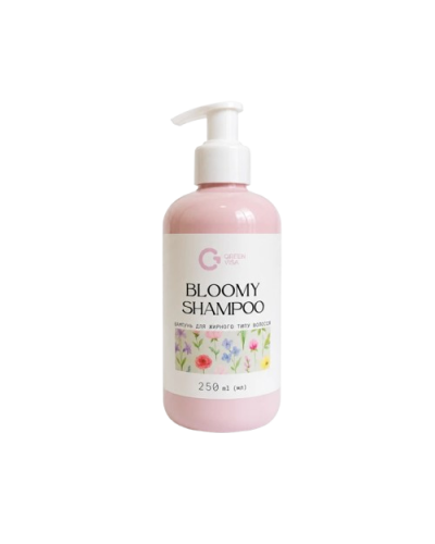 Шампунь для жирного волосся BLOOMY SHAMPOO GREEN VISA 250 мл