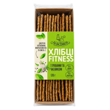 Хлебцы Фитнес с травами и чесноком Ay da Baker 120 г