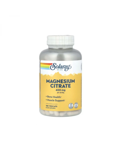 Solaray Магнію цитрат 400 мг 180 vegcaps