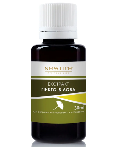 Екстракт Гінкго білоба NEW LIFE 30 мл