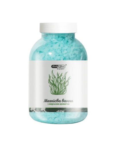 Магнієвая ванна Бішофіт Полтавський BishEffect з морським ароматом 1000 г