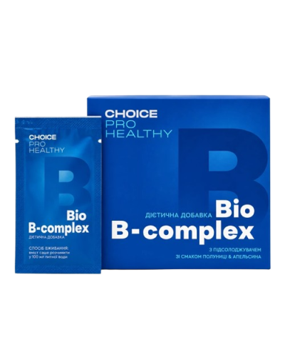 Bio B-complex Choice комплекс натуральних вітамінів гр. В 30 саше