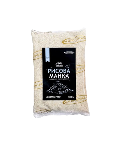 Манка рисова Healthy Generation 600 г