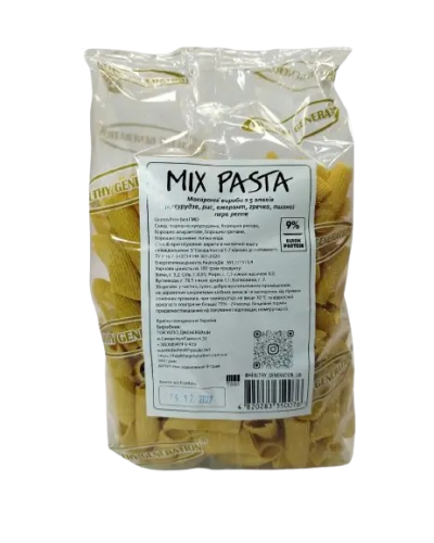Макарони без глютену MIX Pasta ТМ Healthy Generation 300 г