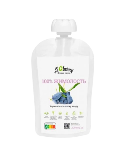 Паста LiQberry Жимолость дой-пак 100 мл