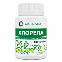 Хлорела (екстракт) Грін-Віза 60 табл.