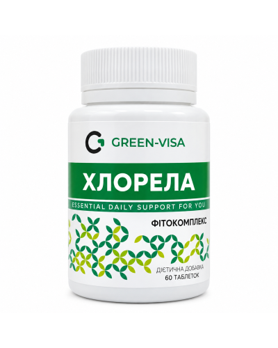 Хлорела (екстракт) Грін-Віза 60 табл.
