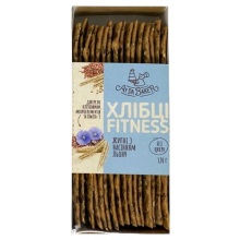 Хлібці Фітнес житні з насінням льону Ay da Baker 120 г