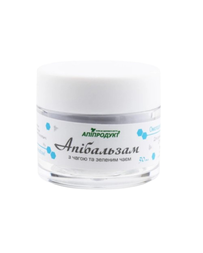 Апібальзам Апіпродукт омолоджуючий та корекційний з чагою 20 мл