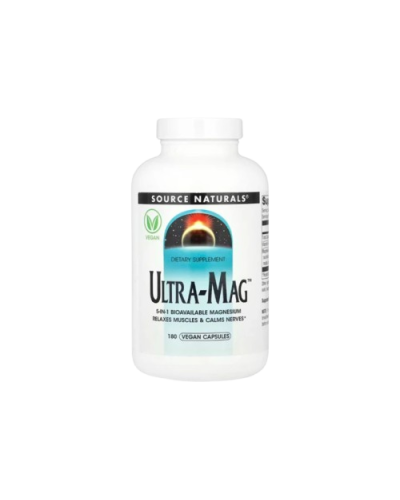 Source Naturals Ultra-Mag Magnesium Complex Магниевый комплекс 180 vegcaps