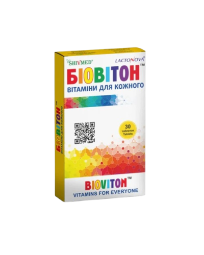 БІОВІТОН ВІТАМІНИ Shivmed 30 табл.