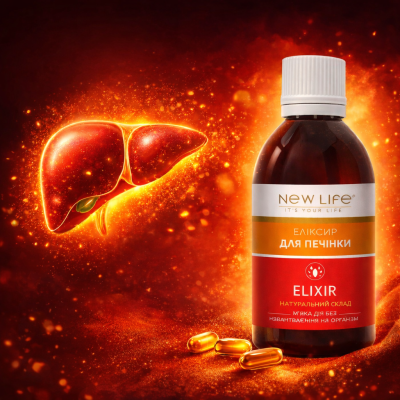 Еліксир Для печінки NEW LIFE — природна підтримка вашого організму
