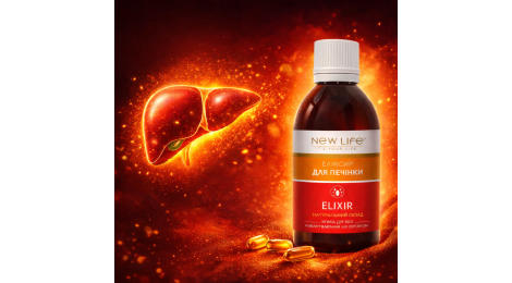 Еліксир Для печінки NEW LIFE — природна підтримка вашого організму