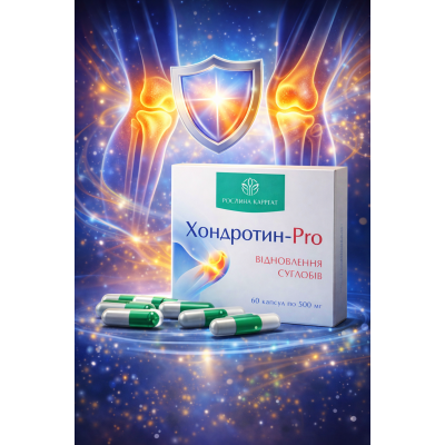 Суглоби як нові: як повернути рухливість і комфорт з Хондротин-Pro Рослина Карпат відновлення суглобів