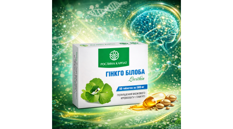 Мозок у фокусі: як повернути ясність думок і концентрацію з Гінкго Білоба Лецитин Рослина Карпат