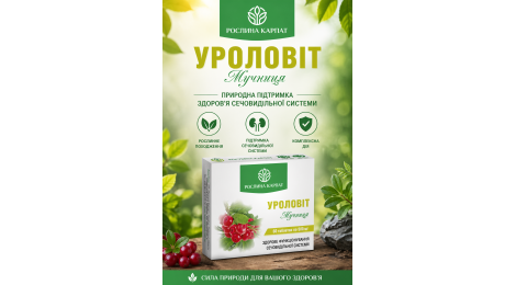Уроловіт Мучниця Рослина Карпат: як підтримати сечовидільну систему без зайвого стресу