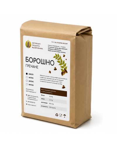 Борошно гречане ОрганікЕкоПродукт 500 г