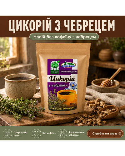 Цикорій з чебрецем Верховина 100 г