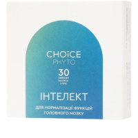 ИНТЕЛЛЕКТ Choice – диетическая добавка для улучшения мозговых функций 30 капс.