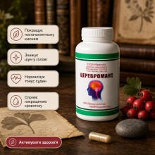 Церебромакс – фітопрепарат для мозку та серця 60 капс.