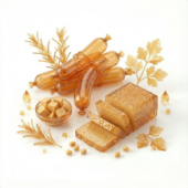 Веганські ковбаси, тофу