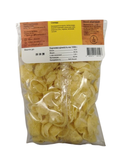 Чипси кукурудзяні з базиліком Viand 75 г