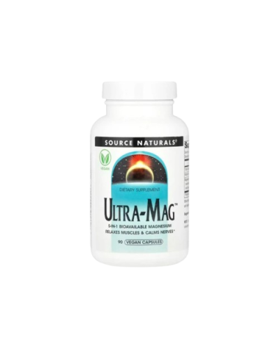 Source Naturals Ultra-Mag Magnesium Complex Магнієвий комплекс 90 vegcaps