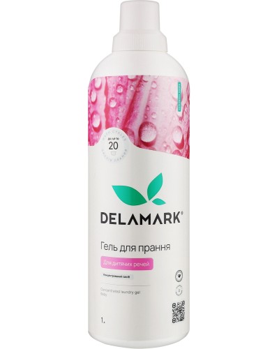 Екологічний гель для прання DeLaMark Baby, 1 л