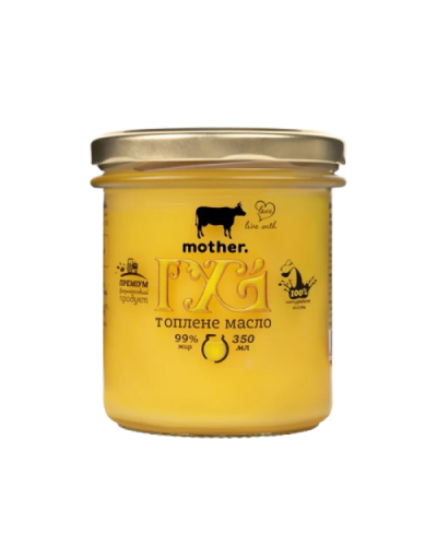 Масло вершкове топлене (Гхі) Mother Farm 350 мл
