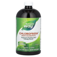 Nature's Way Chlorofresh mint Рідкий Хлорофіл з нейтральним смаком 480 мл