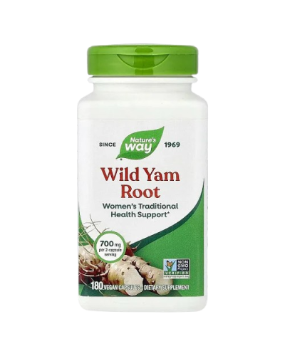 Nature's Way Wild Yam Root Корінь дикого ямсу 180 vegcaps