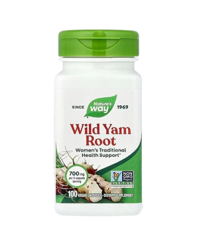 Nature's Way Wild Yam Root Корінь дикого ямсу 100 vegcaps