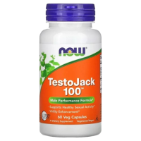 Now Foods TestoJack 100 Чоловіча формула 60 vegcaps