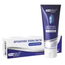 Органічна лікувальна зубна паста з бішофітом BishEffect 75 мл