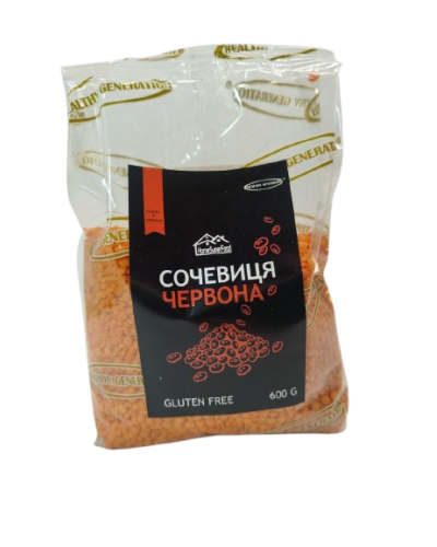 Сочевиця червона Healthy Generation 600 г