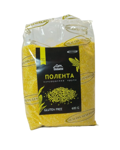 Крупа кукурудзяна Полента Healthy Generation 600 г