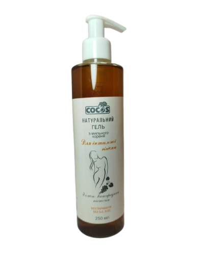 Натуральний гель для інтимної гігієни Cocos з олією виноградної кісточки 250 мл