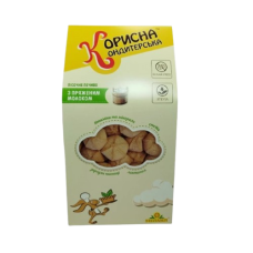 Печиво Корисна Кондитерська з пряженим молоком без сахара 175 г