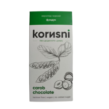 Шоколад KORИSNI керобний чорний Фундук 85 г