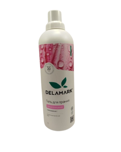 Екологічний гель для прання DeLaMark Baby, 1 л