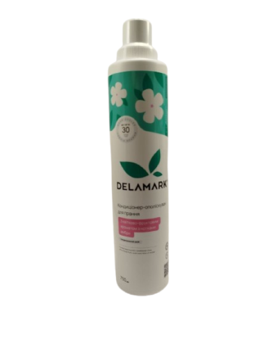 ЕКО Кондиціонер-ополіскувач DeLaMark з квітково-фруктовим ароматом з нотками амбри 750 мл