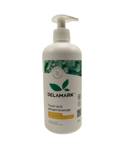 ЕКО Засіб для миття посуду DeLaMark Африканський лимон 500 мл