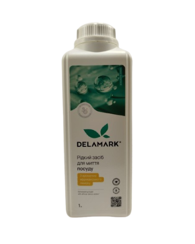 ЕКО Засіб для миття посуду DeLaMark Африканський лимон 1 л