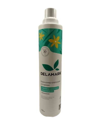 ЕКО Кондиціонер-ополіскувач DeLaMark Свіжі трави Карпатських гір 750 мл